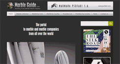 Desktop Screenshot of marbleguide.com